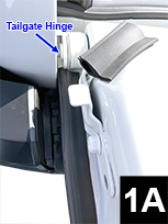 FIG 1A Large piece for top if lower tailgate