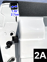 FIG 2A cut piece for top of sidewall